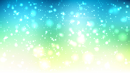 Blue Green and White Defocused Background Vector Illustration