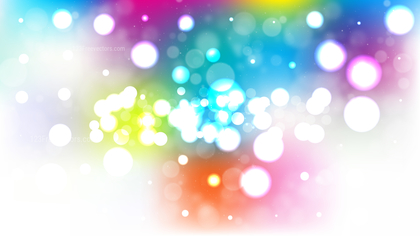 Abstract Colorful Blur Lights Background Vector Graphic