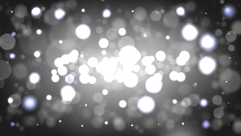 Dark Grey Blurred Lights Background