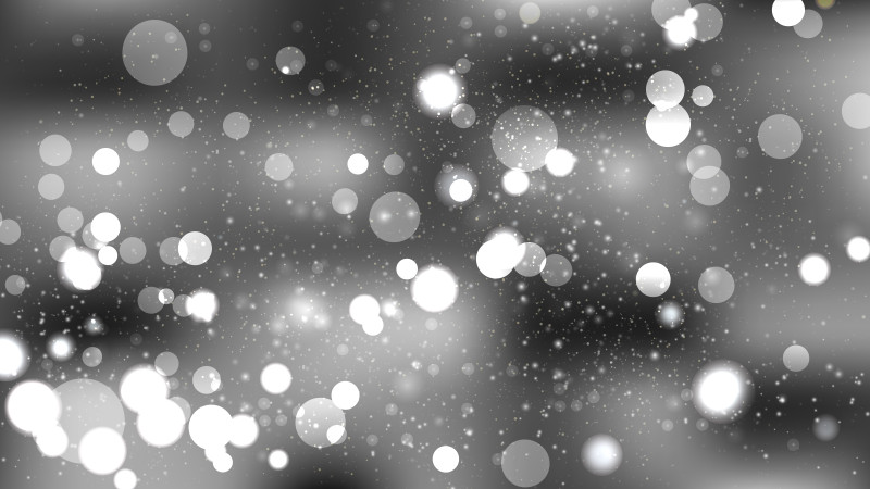 Dark Grey Blurred Lights Background Illustrator
