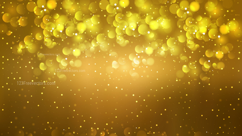 Abstract Dark Orange Blurred Lights Background Vector