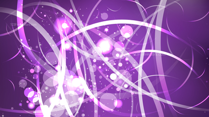 Abstract Dark Purple Bokeh Defocused Lights Background