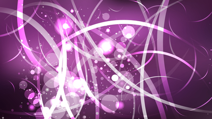 Abstract Dark Purple Bokeh Lights Background Design