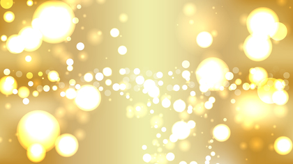Gold Blur Lights Background