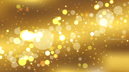 Abstract Gold Blurry Lights Background