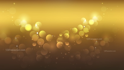 Abstract Gold Defocused Background