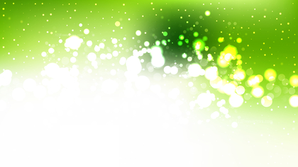 Abstract Green and White Blur Lights Background