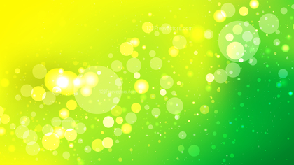 Green and Yellow Illuminated Background