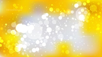 Grey and Yellow Defocused Background Vector Illustration