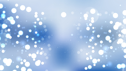 Abstract Light Blue Blur Lights Background Design