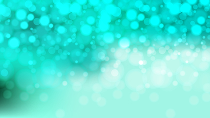 Abstract Mint Green Blurred Bokeh Background