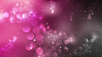 Abstract Pink and Black Bokeh Background Graphic