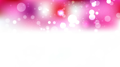 Abstract Pink and White Blurry Lights Background Vector Image
