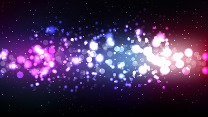 Abstract Purple Black and White Blurred Lights Background Design