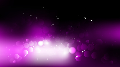 Abstract Purple Black and White Bokeh Background