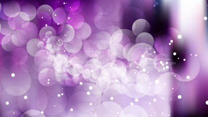 Purple Black and White Blurred Bokeh Background Vector Illustration