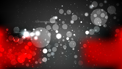 Abstract Red and Black Defocused Lights Background Vector