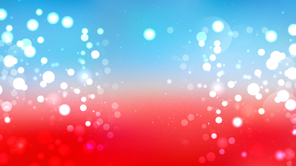 Abstract Red and Blue Blurry Lights Background