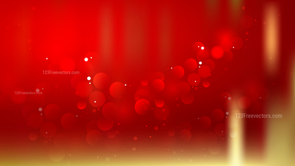 Abstract Red and Gold Defocused Lights Background