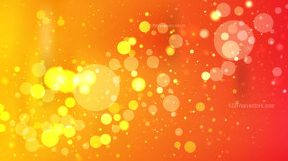 Abstract Red and Orange Blur Lights Background Illustrator