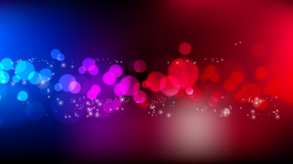 Abstract Red and Purple Defocused Lights Background Design