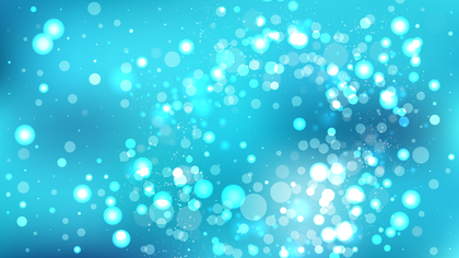 Abstract Turquoise Lights Background Image