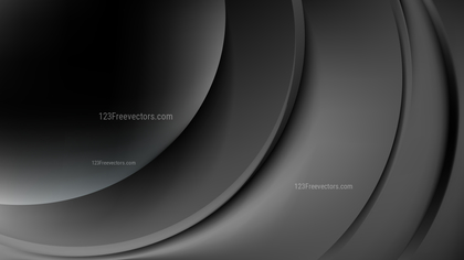 Black and Grey Curve Background Vector Art