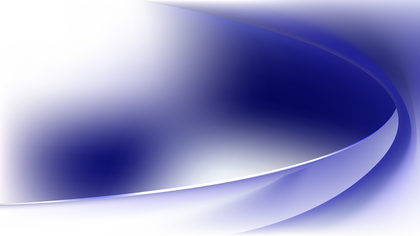 Blue and White Abstract Wave Background