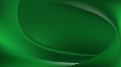 Dark Green Wave Background Template Vector Graphic