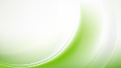 Green and White Abstract Wave Background Template Vector Graphic