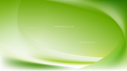 Green and White Abstract Wave Background Template