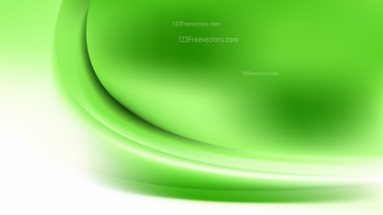 Green and White Abstract Wave Background Template