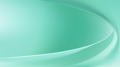 Abstract Mint Green Wave Background Vector Image