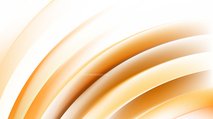 Abstract Orange and White Curved Stripes