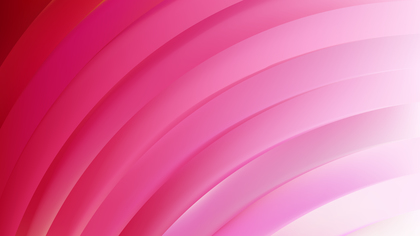 Abstract Pink Curved Stripes