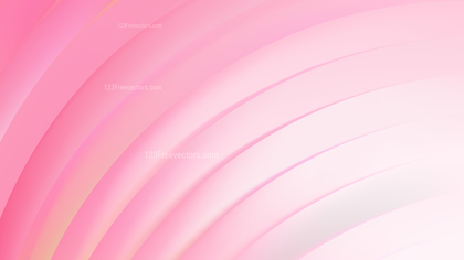 Abstract Pink and White Curved Stripes