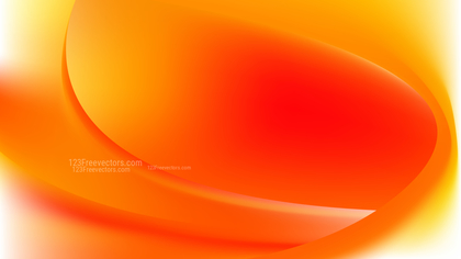Red and Orange Wave Background Template Vector
