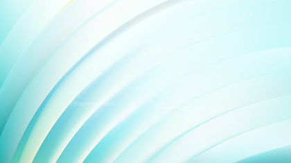 Abstract Turquoise and White Curved Stripes Illustration