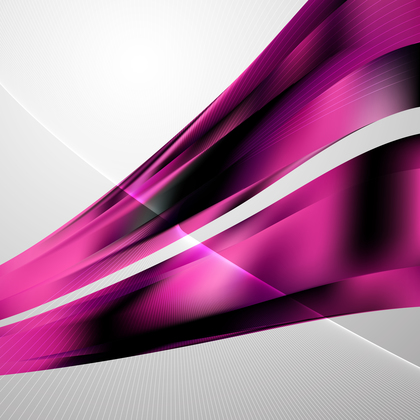 Abstract Cool Pink Wave Lines Background