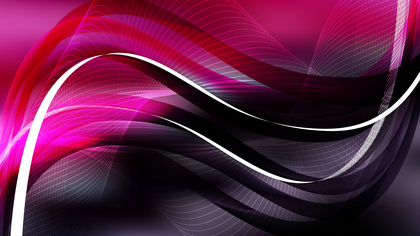 Cool Pink Flow Curves Background