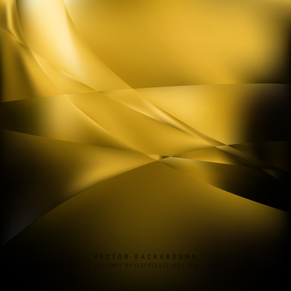Black Yellow Abstract Background