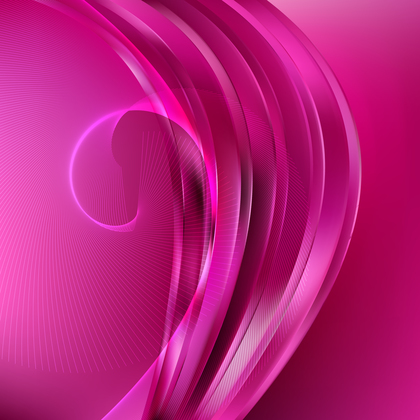 Abstract Pink Wavy Lines Background Template