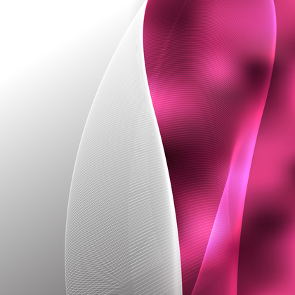 Pink Curved Lines Background