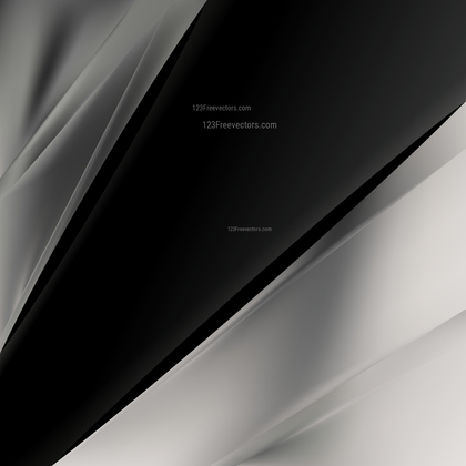 Abstract Black and Grey Brochure Design