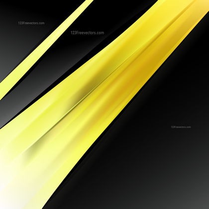 Abstract Cool Yellow Brochure Design Template