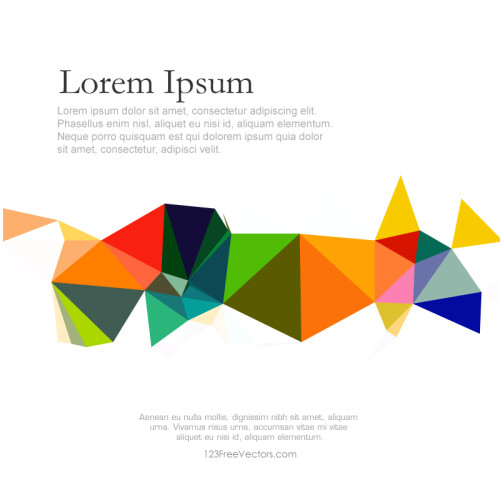 Geometric Polygon Background Image