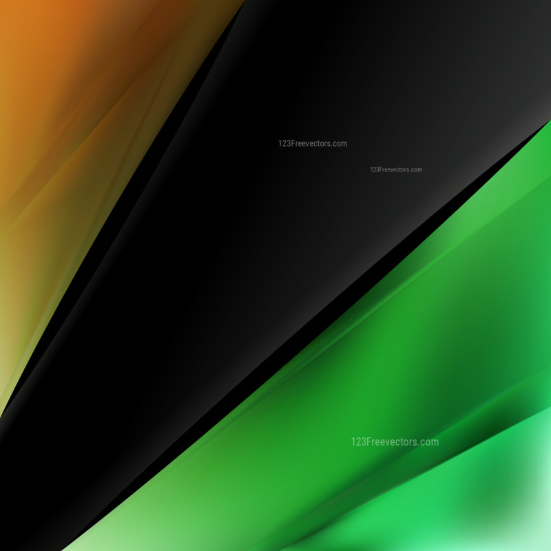 Abstract Orange and Green Business Background