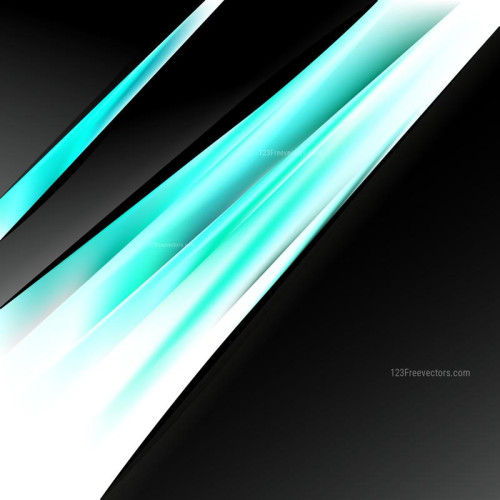 Turquoise Black and White Business Background