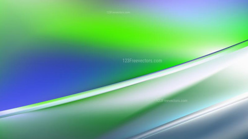 Abstract Blue Green and White Diagonal Shiny Lines Background