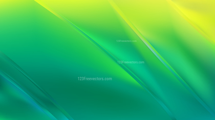 Abstract Green and Yellow Diagonal Shiny Lines Background Vector Image